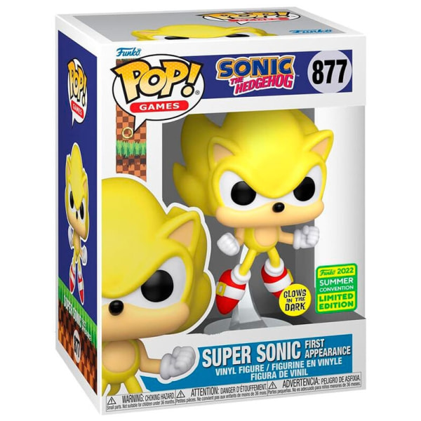 POP-figur Sonic The Hedgehog Super Sonic Exclusive