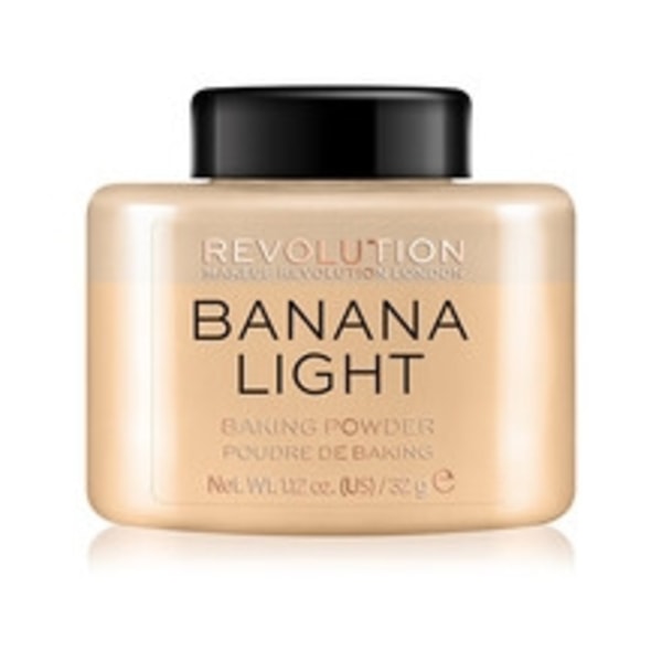 Makeup Revolution - Loose Baking Powder Banana Light - Transparent powder 32.0 g