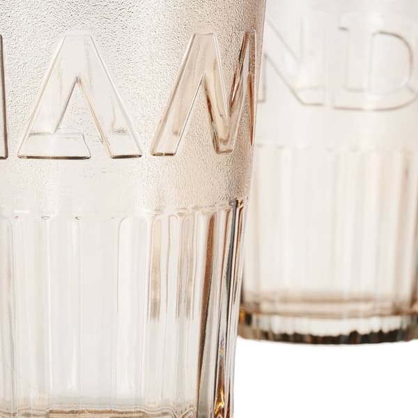 Sæt med 2 drikkeglas med hank