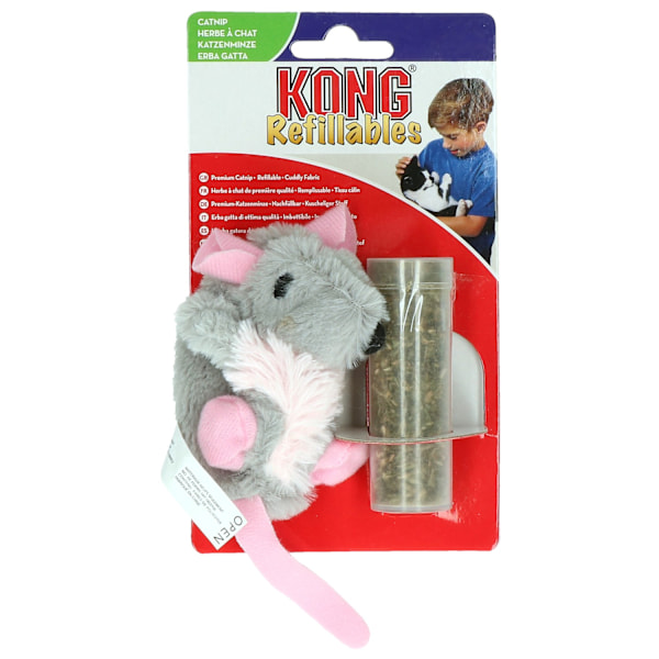 KONG Cat Genopfyldelig Catnip Rotte
