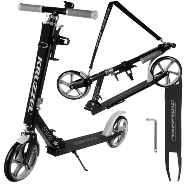 Spidoo skootteri harmaa Kruzzel 25629