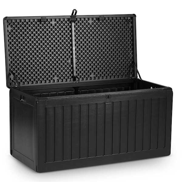 Havekasse 109 x 51 x 55 cm 270 liter sort