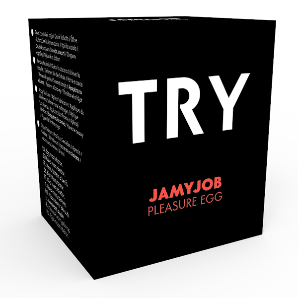 Jamyjob - Egg Masturbator Black Version Discrett