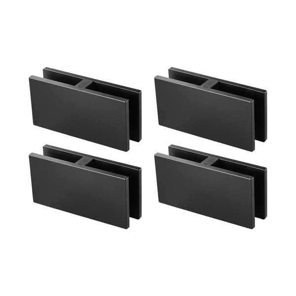 Glasgelænderklemmer, 4-pak, 304 rustfrit stål, 8-12 mm