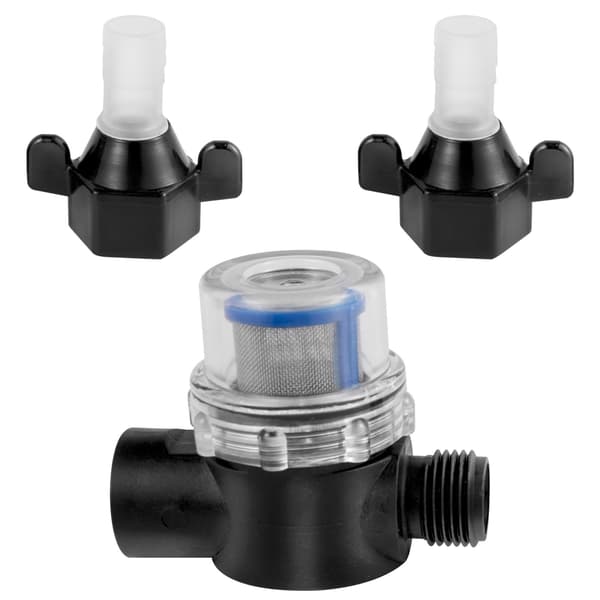 12V membranpump för färskvatten för husbilar, 3 GPM, sil