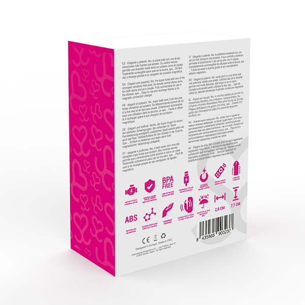 Moressa - Nix Vibrator Fjärrkontroll Rosa