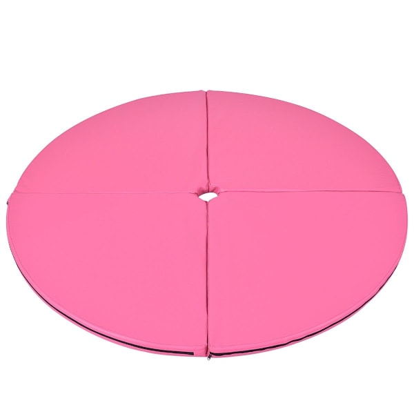 Pole dance beskyttelsesmåtte, pole dance måtte, faldmåtte, crash måtte, pink