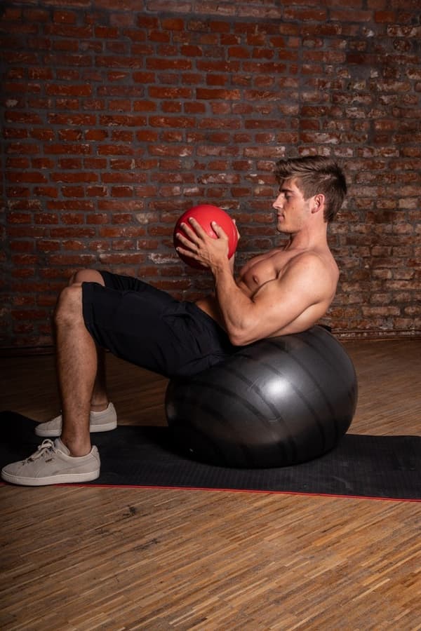 Gymnastikbold 65 cm til corestyrke og balance