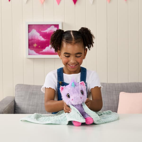 Scruff-a-Luvs Rescue Pet Unicorn Leksak, 19 cm
