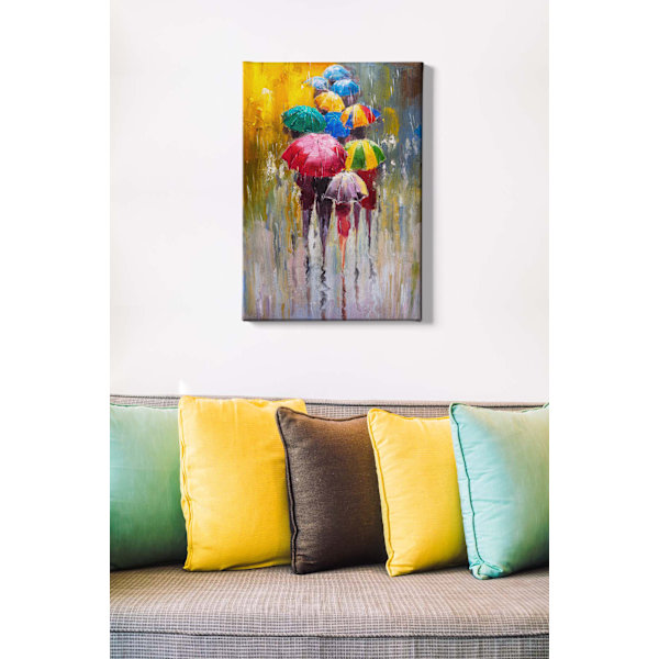 Dekorativ dukmålning Kanvas Tablo (50 x 70) - 248