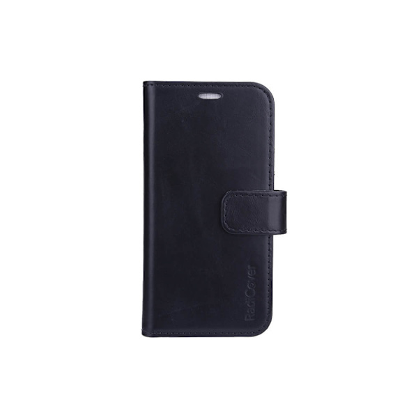 RADICOVER Strålingsbeskyttelse Mobiltaske Læder iPhone 13 Mini 2in1 Magnetisk Cover Sort RFID