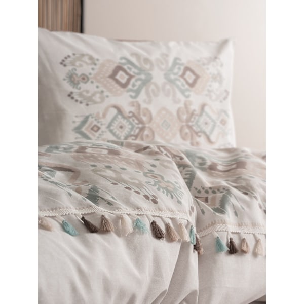 Ranforce Double Quilt Cover Set Asilo - Brun