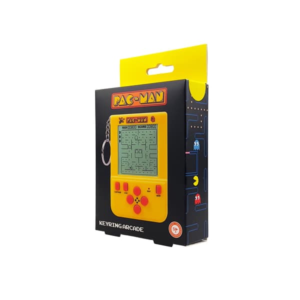 Pac-Man Arcade Nøglering med Autentiske Lyde