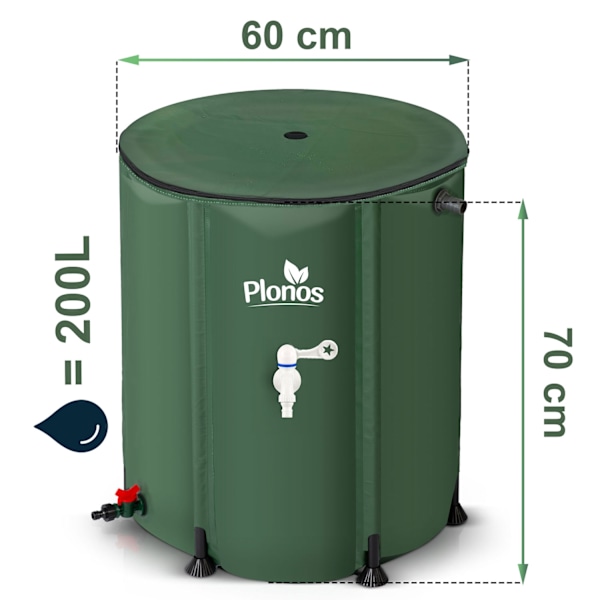 Regnvattentank 200 l Plonos PL-520