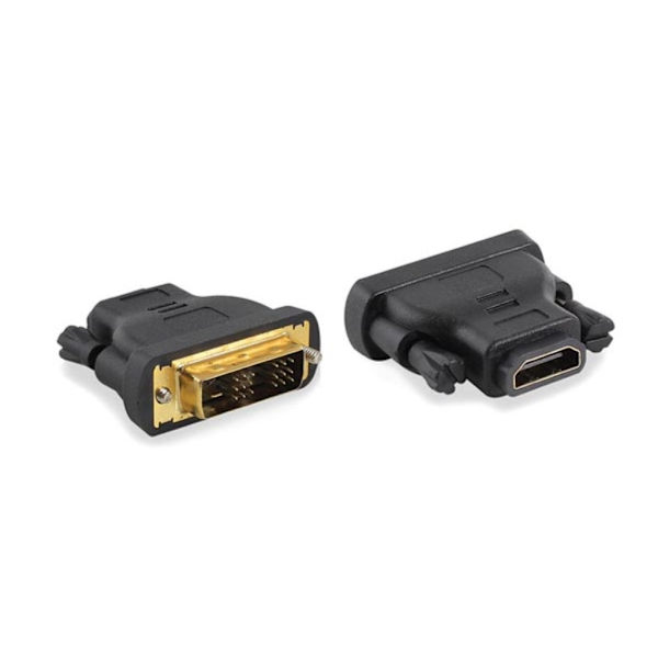 Dvi-D hane till hdmi en kvinnlig adapter