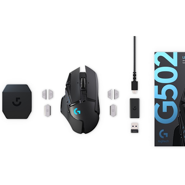 Logitech G502 Lightspeed - langaton pelihiiri