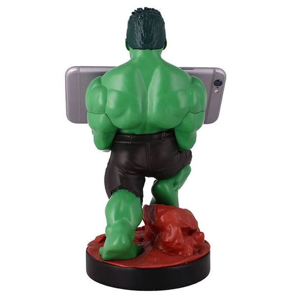 Hulk figur spændebeslag, 21 cm Cable Guy Display Stand