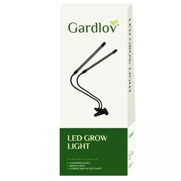 Lampa 20 LED 2st för växttillväxt Gardlov 19241