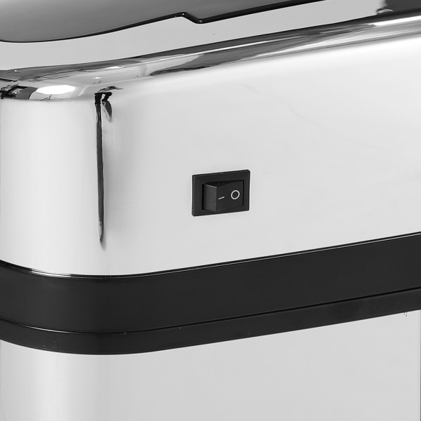 Automatisk Sensor Skraldespand Ir-Sensor, 30L, Firkantet, Valgfri Indvendig Beholder, Rustfrit Stål