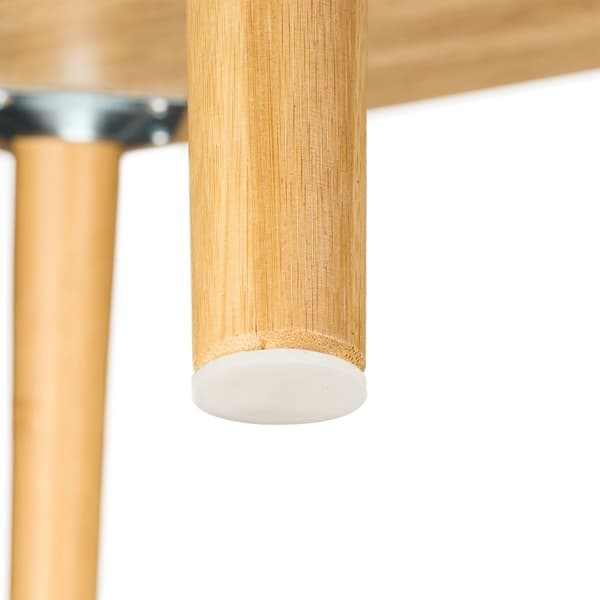 Sengebord i rattan stil