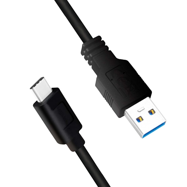 USB-A - USB-C-kaapeli USB 3.2 Gen1 15W 0,15m