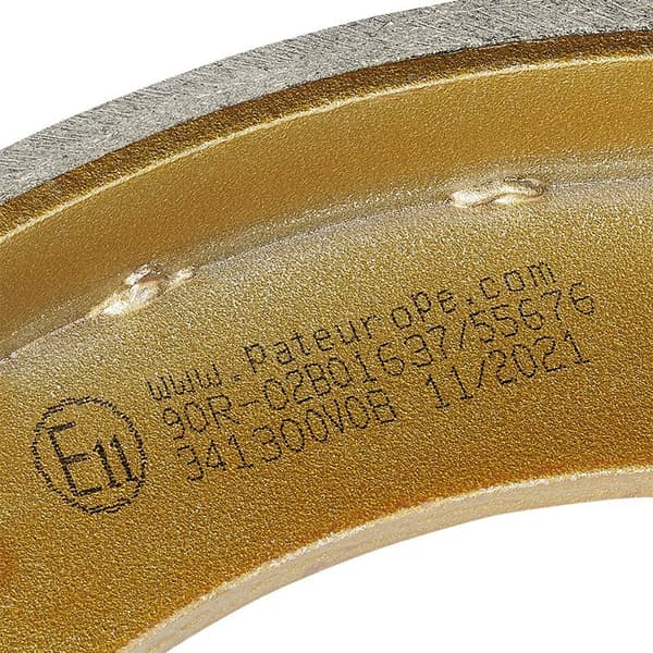 Bromsbackssats lämplig för Peitz R234-76 230x40mm
