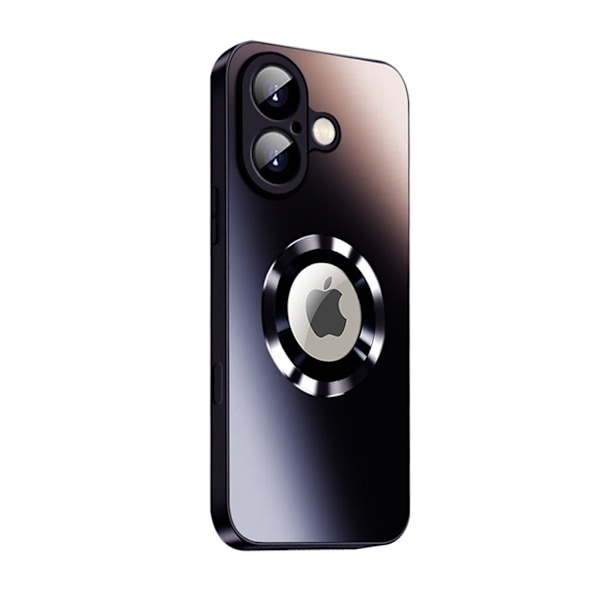 SiGN Magnetic Cover iPhone 16 med linsebeskyttelse og logovisning - Sort