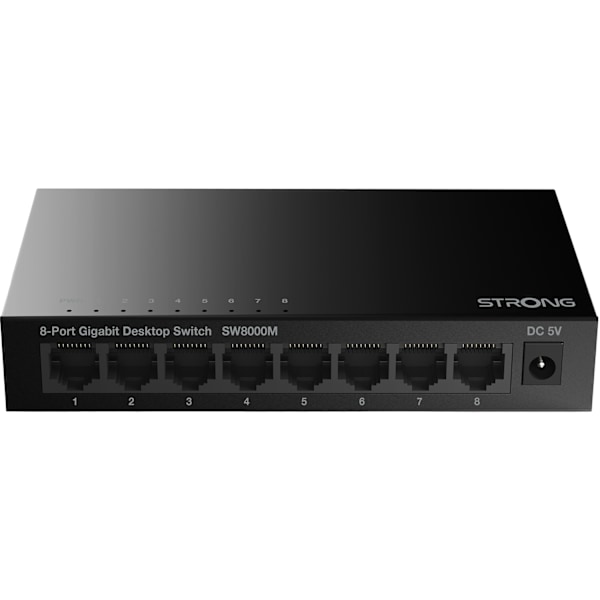 8-ports Gigabit-switch Metal Sort