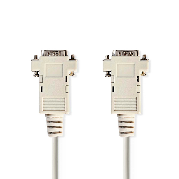 VGA-kabel | VGA Hane | VGA Hane | Nickelplaterad | Maximal upplösning: 1024x768 | 2.00 m | Rund | ABS | Elfenben | Label
