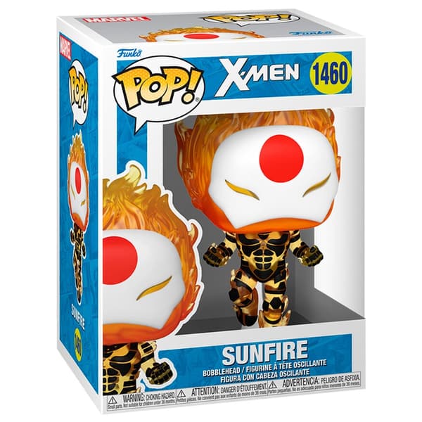 Marvel X-Men Sunfire Action Figur, 6-tommer samlerlegetøj