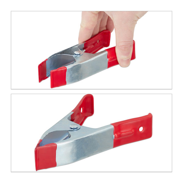 Klämmor klämmor metall set om 6