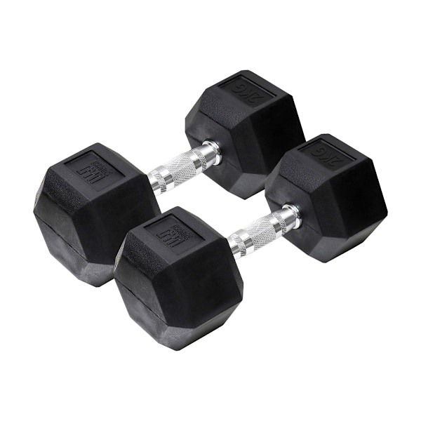 Orange Gym - Hex käsipaino - 2kg - 2 kpl setti