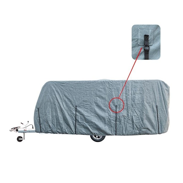 Asuntovaunun päällinen Basic Line 3,66-4,27M 235cm