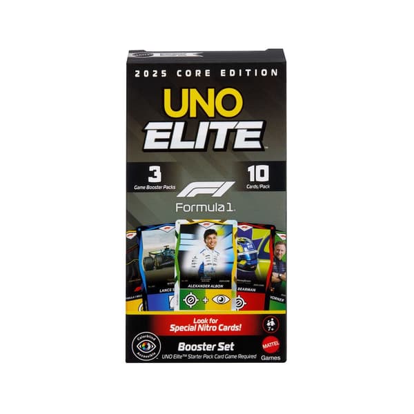 UNO Elite F1 Booster Pack -korttipeli