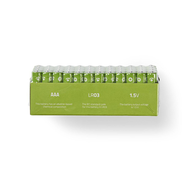 Alkaline Batteri AAA | 1.5 V DC | 48-Pack