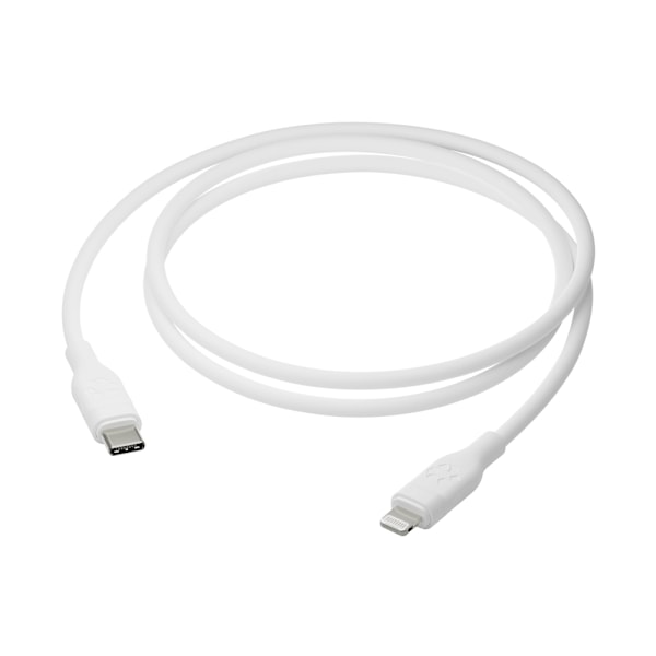 dbramante1928 re-charge - Lightning-kabel - 24 pin USB-C hane till Lightning hane - 1.2 m - vit
