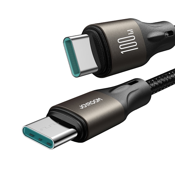 USB-C 100W Light-Speed ​​Series kabel 1,2m sort
