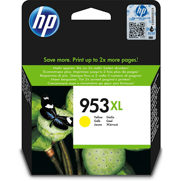 HP 953XL - bläckpatron, gul