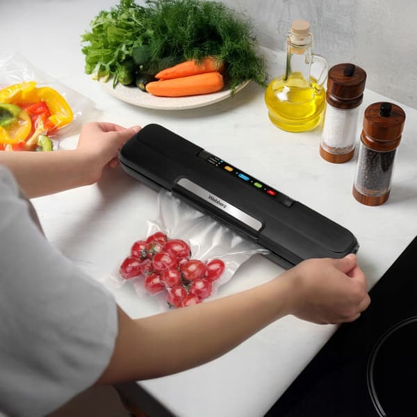 Vakuumforsegler 110W, Automatisk, 3 tilstande, Sort