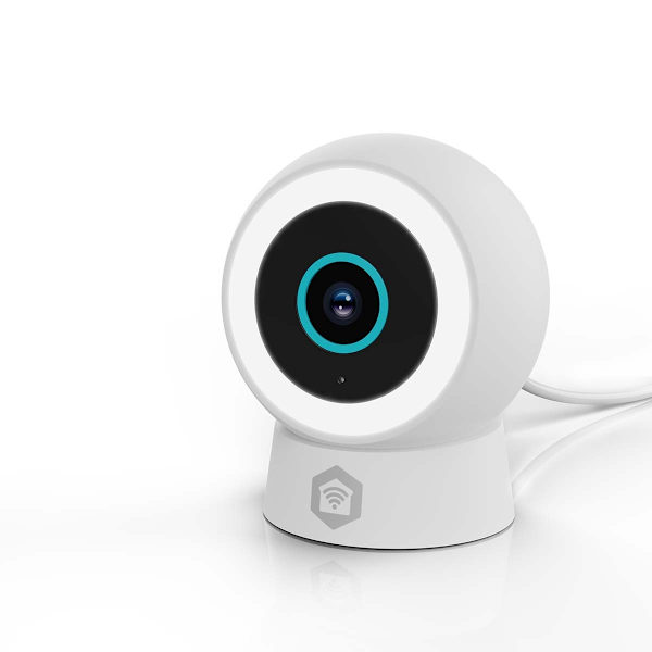SmartLife utomhuskamera | Wi-Fi | Spotlight | 3MP Full HD 1296p | IP65 | Cloud Storage (tillval) / microSD (ingår ej) / Onvif | 5 V DC | Med rörelsese