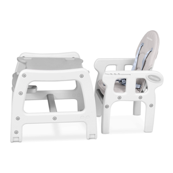Multifunktionel 5-i-1 spisestuestol Sinco Grey