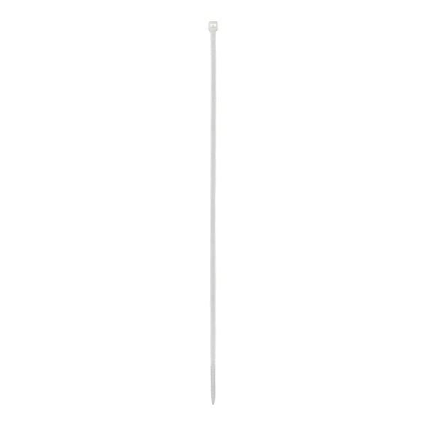 Nippusiteet 200x2,5mm 100 kpl valkoinen
