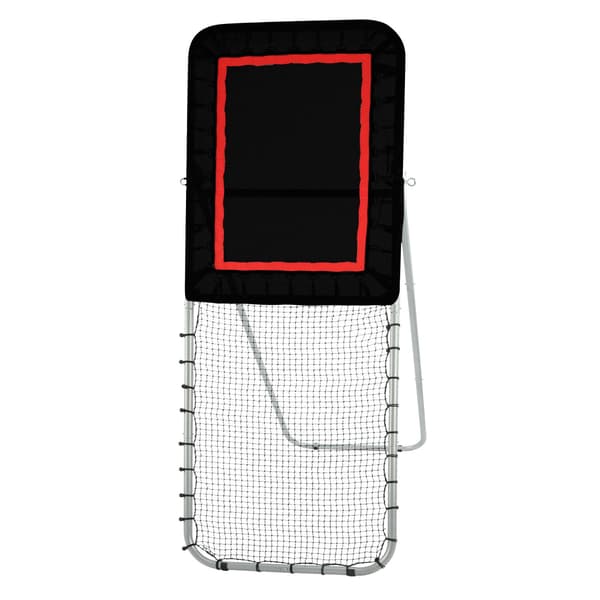 Hopfällbart reboundernät för lacrosse, 9x2,4 m, justerbar vinkel