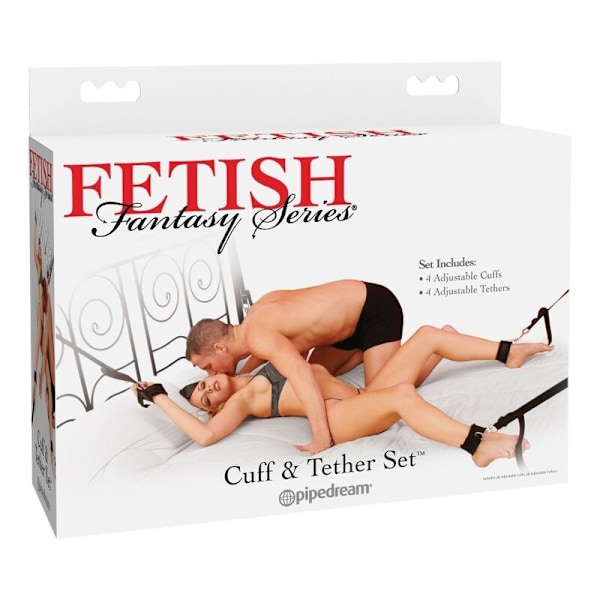Fetish Fantasy Manchet Og Tether Sæt