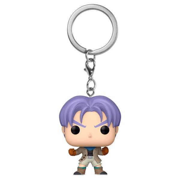 Dragon Ball GT Trunks & Gill Pocket POP nøglering samleobjekt