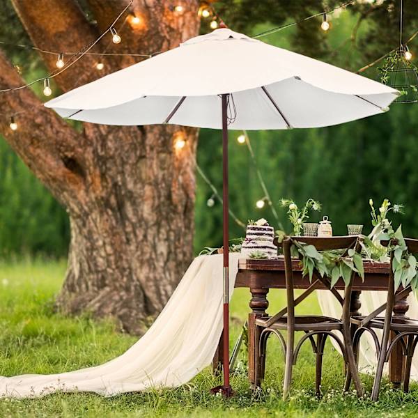 Brun Parasol Indskruningsholder