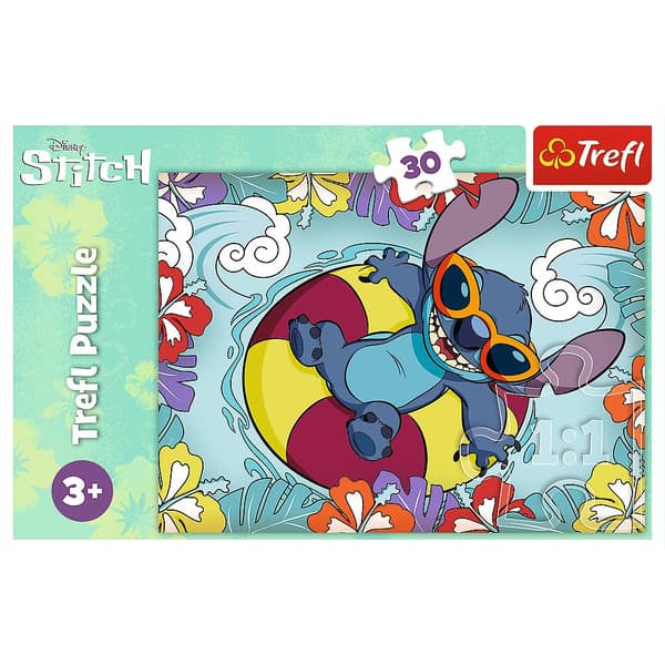 Trefl Stitch Puzzle, 30 kpl