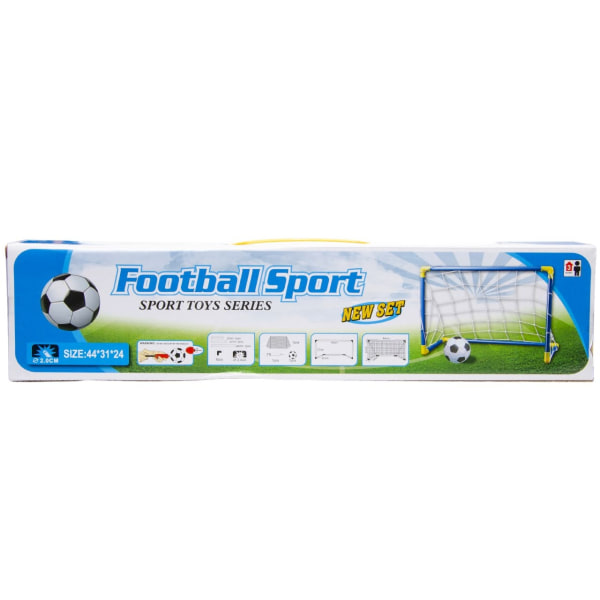 Fotbollssatsboll + 40 cm mål