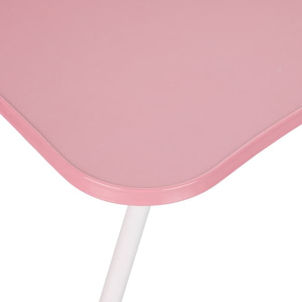 Rosa laptopbord