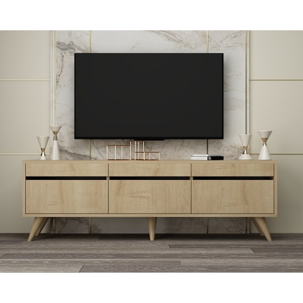 TV-bänk River - Sapphire Oak